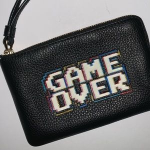 Coach Game Over wristlet